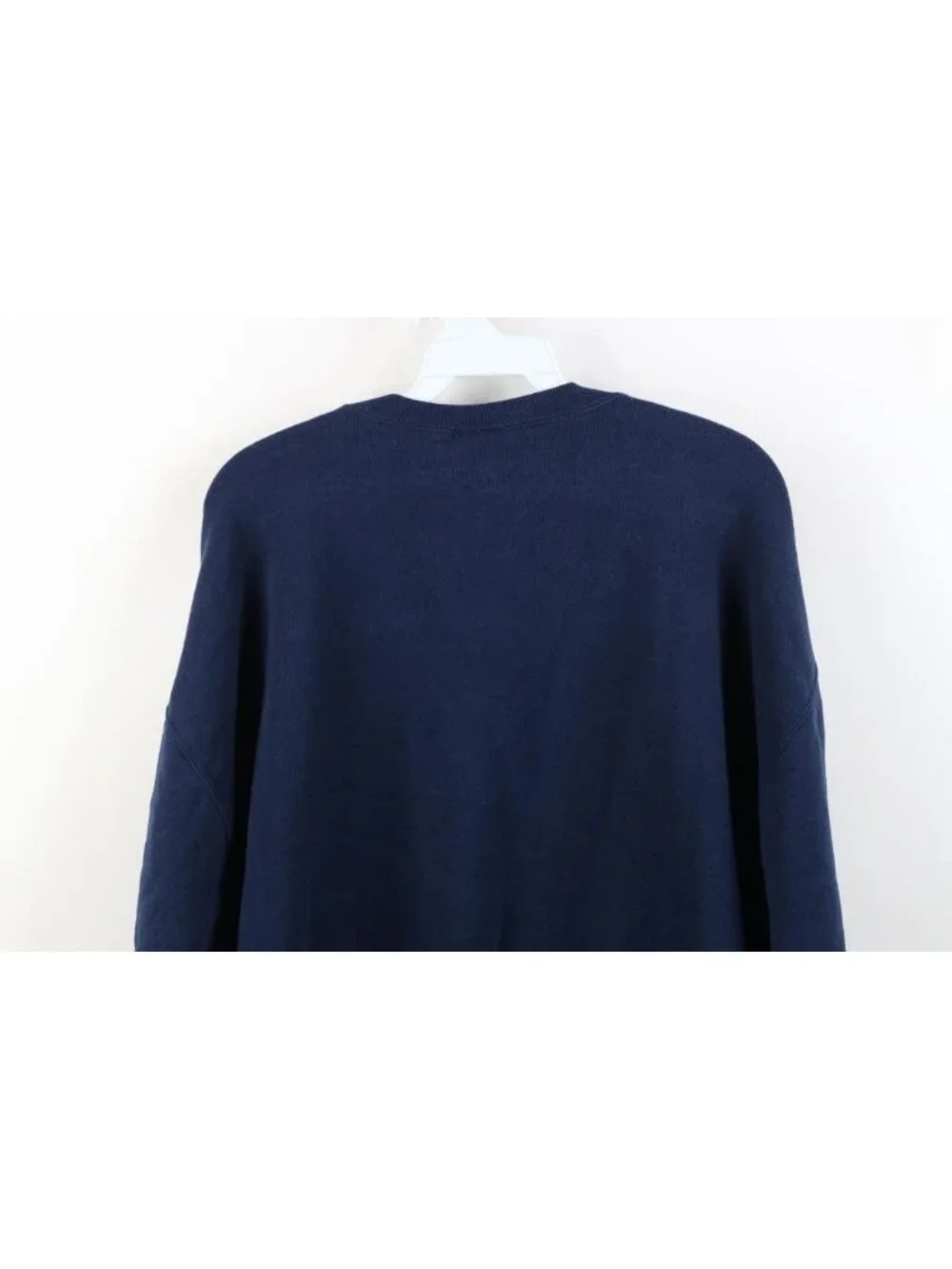 Vintage 90s Russell Athletic Mens XL Faded Spell Out Crewneck Sweatshirt Blue